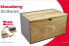 Фото #5 товара klausberg wooden and steel bread box (KB-7386)