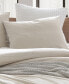 Фото #7 товара Pure Washed Linen 3 -Piece Duvet Cover Set, King