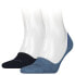 CALVIN KLEIN Footie Mid Cut socks 2 pairs