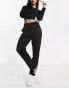 Vero Moda straight leg trouser in black