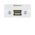 Kindermann 7444000522 - USB - 1 module(s) - USB 2.0 - Aluminium - Aluminium - 5 V - фото #1