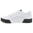 Фото #6 товара Puma Carina 2.0 Lace Up Womens Black, White Sneakers Casual Shoes 38584904