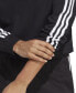 Фото #3 товара Худи с укороченным кроем adidas Женский Актив Essentials 3-Stripe
