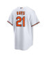 Men's Austin Hays White Baltimore Orioles Replica Player Jersey