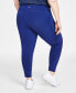 Women's Solid 7/8 Compression Leggings, Created for Macy's