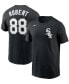 Фото #1 товара Men's Luis Robert Black Chicago White Sox Name Number T-shirt