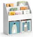 Фото #5 товара Bücherregal „Luigi“ Weiß mit 2 Faltboxen