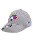 Фото #1 товара Men's Gray Toronto Blue Jays Active Pivot 39Thirty Flex Hat