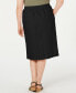 Фото #2 товара Plus Size Classics Classic Fit Skirt