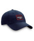Фото #4 товара Men's Navy Montreal Canadiens Authentic Pro Prime Adjustable Hat