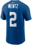 Фото #3 товара Men's Indianapolis Colts Carson Wentz Name & Number T-Shirt