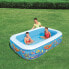 Inflatable Paddling Pool for Children Bestway Multicolour 229 x 152 x 56 cm Floral