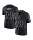 Men's Odafe Oweh Black Baltimore Ravens RFLCTV Limited Jersey