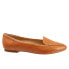 Фото #1 товара Trotters Ember T1853-282 Womens Brown Wide Leather Loafer Flats Shoes 6