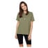 ფოტო #1 პროდუქტის PIECES Ria Fold Up Solid short sleeve T-shirt
