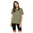 PIECES Ria Fold Up Solid short sleeve T-shirt