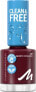 Nagellack Clean & Free 157 Berry Opulence, 8 ml