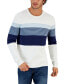 Фото #1 товара Men's Striped Sweater, Created for Macy's