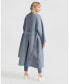 ფოტო #3 პროდუქტის Women's Wide Awake Split Hem Overcoat