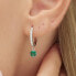 Fancy Life Green FLG82 Circle Single Earring