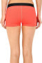 Фото #3 товара Nike 166983 Womens Color Block Swimwear Boy Shorts Bright Crimson Size Small