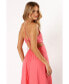 ფოტო #1 პროდუქტის Women's Carton Halterneck Maxi Dress