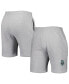 Фото #1 товара Men's and Women's Heathered Gray New York Liberty Core Solid Shorts