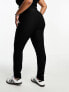 Only Curve high waisted skinny trousers in black