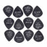 Dunlop Tortex Pitchblack Jazz 73 12P