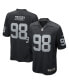 Фото #4 товара Men's Maxx Crosby Black Las Vegas Raiders Game Jersey