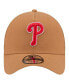 Men's Brown Philadelphia Phillies A-Frame Trucker 9FORTY Adjustable Hat