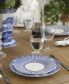 Фото #17 товара Blue Italian Steccato Salad Plates, Set of 4