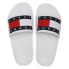 Фото #5 товара Tommy Jeans Flag Pool Slide W EN0EN01378-YBR flip-flops