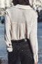 Фото #3 товара Рубашка с хлястиками на плечах ZARA