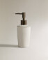 Ceramic bathroom soap dispenser