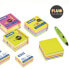 Фото #2 товара MILAN Pad 400 Fluo Coloured Adhesive Notes 76x76 mm