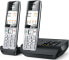 Фото #11 товара Telefon stacjonarny Gigaset Gigaset COMFORT 500A Duo, analogue telephone (silver/black, 2 handsets)