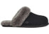 Фото #1 товара Тапочки с мехом UGG Scuffette II 1106872-BCGR черные