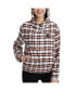 ფოტო #1 პროდუქტის Women's Black, Orange Cincinnati Bengals Sienna Flannel Long Sleeve Hoodie Top