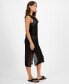 Juniors' Low-Back Midi Dress Swim Cover-Up, Created for Macy's