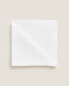 Салфетки-скатерти с флористическим жаккардом (упаковка из 2 шт) от ZARAHOME Белый, 50 x 50 см - фото #1