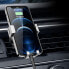 Grawitacyjny uchwyt samochodowy do smartfona na kratkę nawiewu niebieski