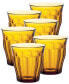 Фото #1 товара Picardie Amber Tumbler - 8 3/8 Oz. - Set Of 6