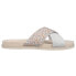 Фото #1 товара TOMS Savanna Slide Womens Beige Casual Sandals 10018053T