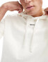 HUGO Dapo relaxed fit hoodie in white