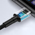 Фото #13 товара Wytrzymały Kabel przewód USB USB-C 40W Quick Charge 3.0 QC 3.0 1m szaro-czarny