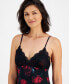 Фото #2 товара Women's Modal Knit Lace-Trim Chemise, Created for Macy's