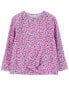 Фото #1 товара Baby Floral Jersey Long-Sleeve Fashion Top - Floral 12M