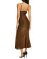 Фото #2 товара Misha Collection Pearl Maxi Dress Women's Brown 2