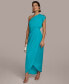 Фото #2 товара Платье женское DKNY Асимметричное драпированное без рукавов